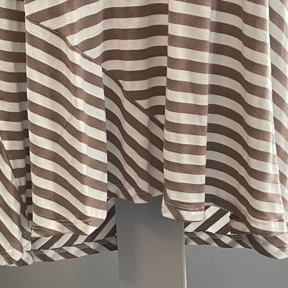 Promesa  Beige/White Skirt, size L - Picture 3 of 6